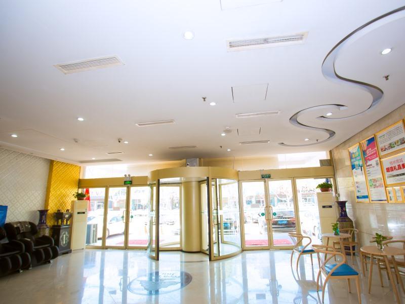 Greentree Inn Shandong Weifang Wanda Plaza Yuhe Road Express Hotel المظهر الخارجي الصورة